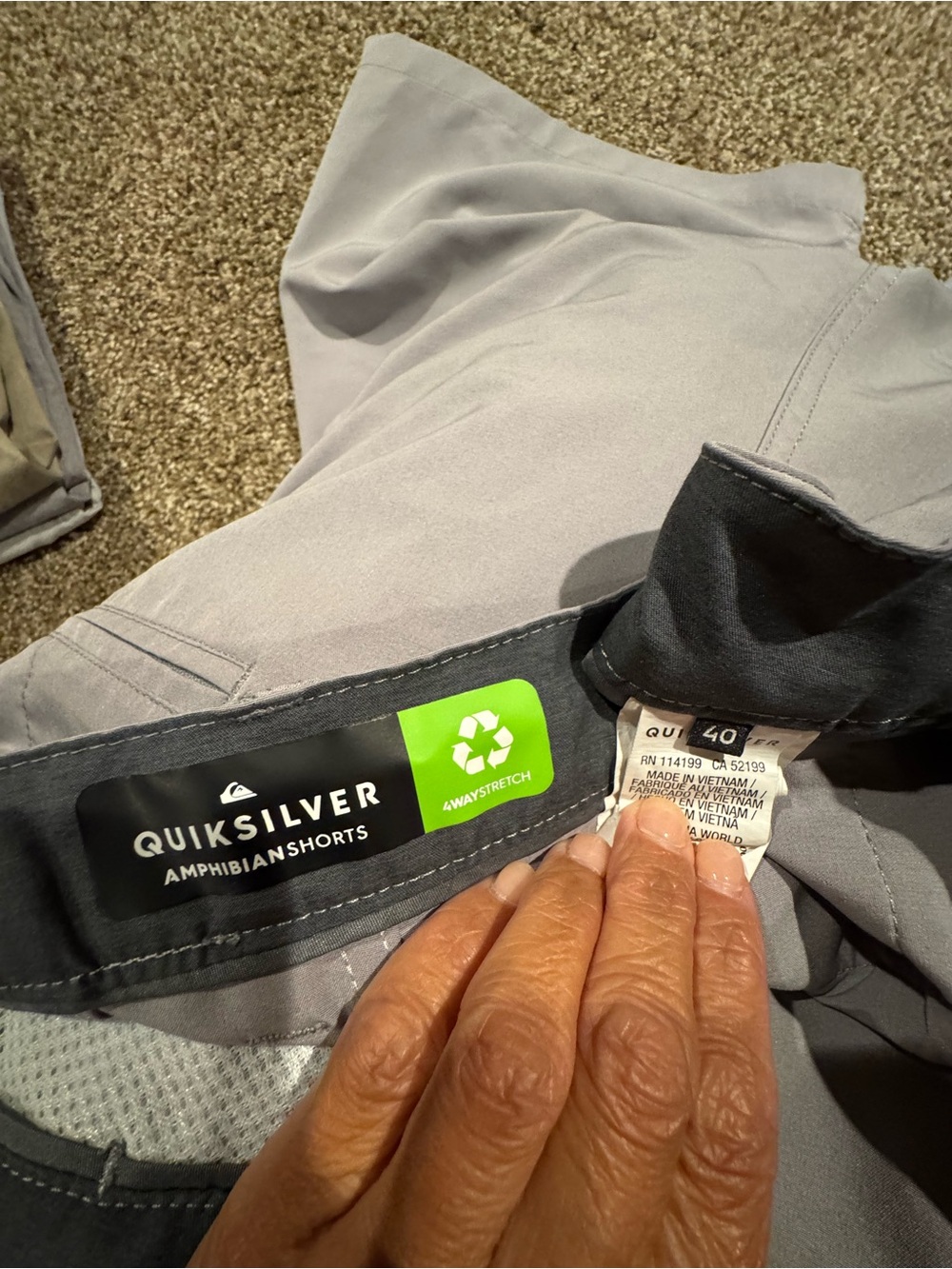 Men’s Golf Shorts –6 Pairs Size 40 | TravisMathew, Adidas, Quiksilver & O’neill - Picture 5 of 7